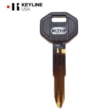 Keyline Keyline:MIT1-P Mitsubishi Metal Key - Plastic Head KLN-BMIT1-P